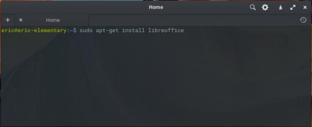 Installation de LibreOffice en ligne de commande debian